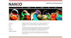 Desktop Screenshot of naneo.com